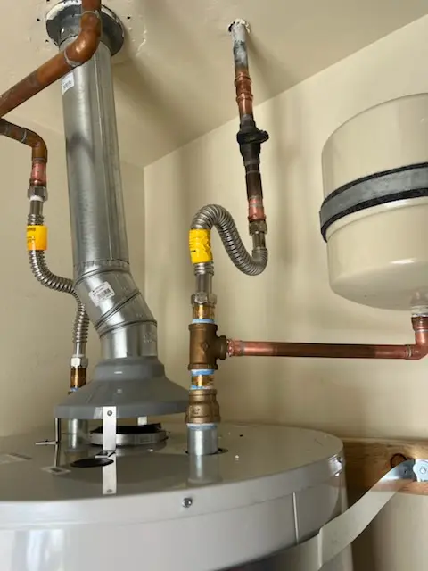Water heater installation and plumbing repair in Madison Center